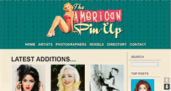 Desktop Screenshot of american-pinup.com