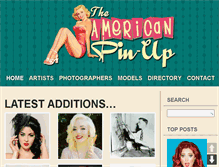 Tablet Screenshot of american-pinup.com